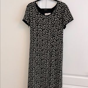 Vintage Saks Fifth Avenue Long Floral Dress